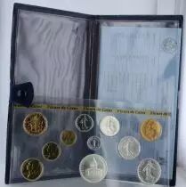 Francia Monnaie de Paris Uncirculated set 1982