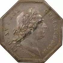Francia Navy - Silver Token, Invalids of the Navy - 1773
