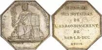 Francia Notaires  - Bar le Duc - ND (1845-1860) - Silver