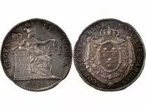 Francia Notaires, Amiens - Silver Token - 1816