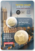 Francia Olympic Games Paris 2024 - 2 Euros Comm&eacute;mo. 2024 FDC