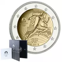 Francia Olympic Games PARIS 2024 - 2 Euros Comm&eacute;mo. Proof 2021
