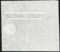 Francia Project of 50F Promesse of Mandat not issued