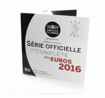 Francia Proof BU Set 2016 -  8 Euros coins 1 cent to 2  Euros