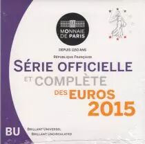 Francia Proof BU Set 2018 -  8 Euros coins 1 cent to 2  Euros