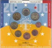 Francia Proof set BU 2006 - 8 coins in Euros