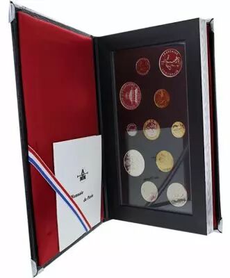 Francia Proof Set France 1990 - 11 coins - UNC