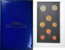 Francia Proof Set France 1999 - 8 coins in Euros - without folder