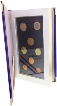 Francia Proof Set France 1999 - 8 coins in Euros - without folder