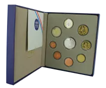 Francia Proof SET France 2013 Hercules  9 coins in Euros - folder damage