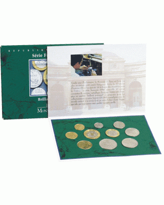 Francia Proof set Monnaie de Paris BU 1998