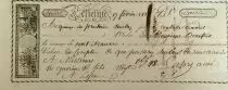 Francia Saint-Etienne - Money order of 100 Francs - 1819 - XF
