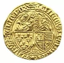 Francia Salut d\'Or, Henri VI de Lancastre (1421-1471) - 1423 Rouen