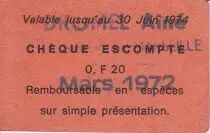 Francia Sans valeur Marseille Bon de fid&eacute;lit&eacute;.1 Pt.DROMEL AINE