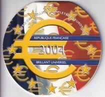 Francia S&eacute;rie Euros FRANCE - 1 centime &agrave; 2 euros - 2004