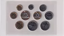 Francia Set of 10 coins 1995 in Francs BU
