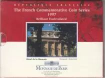 Francia Set of 2 coins 1997 - 2 Francs Guynemer  and 100 Francs Malraux - BU