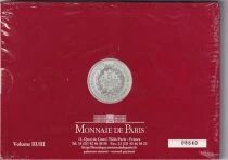 Francia Set of 3 French 5-franc Coins - 2000 Years of French Coins - 2000 - Volume III