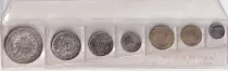 Francia Set of 7 coins 1965 in Francs