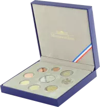 Francia Set of 9 Coins - 2010 - Proof