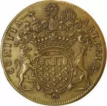 Francia States of Artois, Louis XV - Brass Token - Issue of 1724