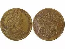 Francia States of Artois, Louis XV - Brass Token - Issue of 1726