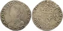 Francia Teston Charles IX - 1562 M Toulouse  - Silver  - 2 nd type - F to VF