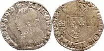 Francia Teston Charles IX - 1573  L Bayonne  - Silver  - 4th type - Fine - a.F