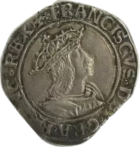Francia Teston Fran�ois I - Du Dauphin� - Cr�mieu - Argent