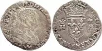 Francia Teston Fran�ois II with portrait of Henri II - 1559 K Bordeaux - F to VF - Silver - 3th type
