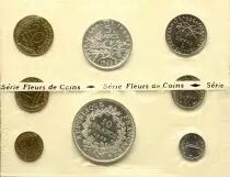 Francia Uncirculated set 1969 Monnaie de Paris -  8 coins