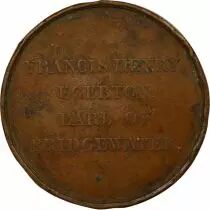 Francis Egerton - Copper Medal - (1829)