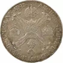 Francis II - 1/2 Silver Kronenthaler - 1797 C Prague