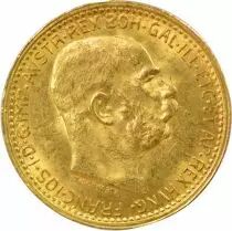 Francis Joseph I - 10 Gold Corona, Restrike - 1912 Vienna