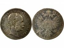 Francis Joseph I - Silver Florin - 1873 Vienna