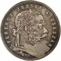 Francis Joseph I - Silver Forint - 1869 GY F Alba Iulia