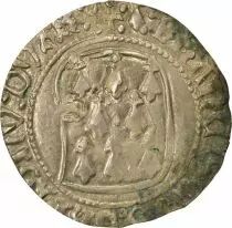 Fran&ccedil;ois II - Blanc with Shield - 1458 / 1488 R Rennes