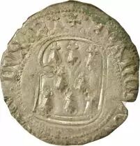 Fran&ccedil;ois II - Blanc with Shield - 1458 / 1488 R Rennes