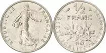 Frankreich &frac12; franc Semeuse - 1967