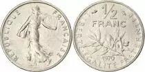 Frankreich &frac12; franc Semeuse - 1970