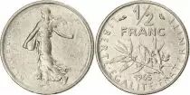 Frankreich &frac12; franc Semeuse - 1973