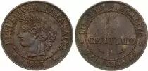 Frankreich  1 centime Ceres - Third Republic - 1885A