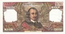 Frankreich  100 Francs - Corneille - 01.07.1971 - Serial T.574
