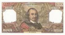 Frankreich  100 Francs - Corneille -01-09-1977 - Serial E.1113
