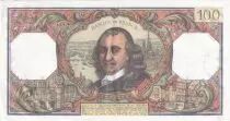 Frankreich  100 Francs - Corneille -03-06-1976 - Serial F.974
