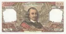 Frankreich  100 Francs - Corneille -05-08-1976 - Serial J.980