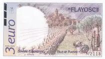 Frankreich  3 euros - European Week - Flayosc city - Var - 1996