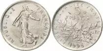 Frankreich  5 Francs Woman sowing seed - 1995