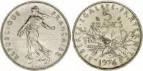 Frankreich  5 Francs Woman sowing seed - KM.926a - 1976
