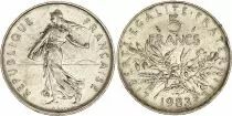 Frankreich  5 Francs Woman sowing seed - KM.926a - 1983